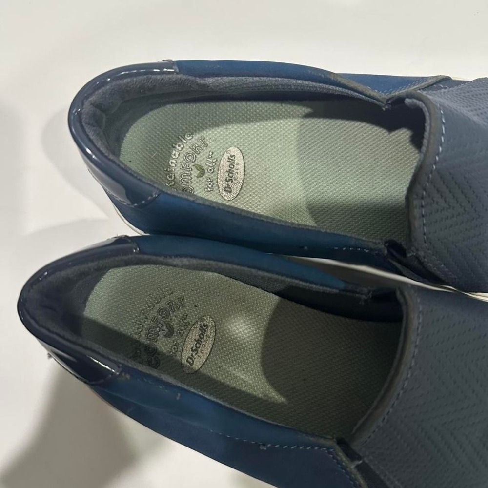 Dr. Scholl's Nova Slip On Sneakers woman size 7.5 Navy Blue - Picture 5 of 7